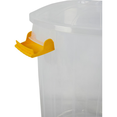 Clear 50L Food Storage Lock Bin