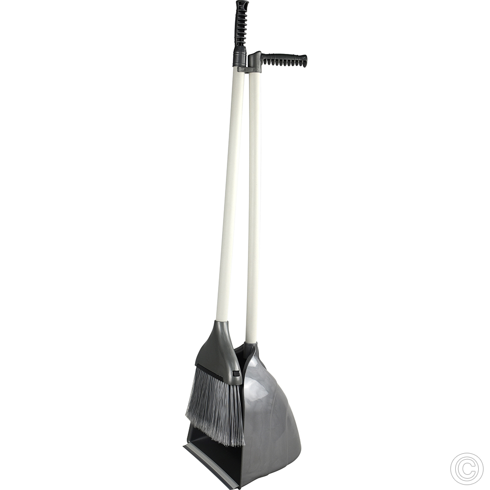 Long Handle Dustpan and Brush Set Large