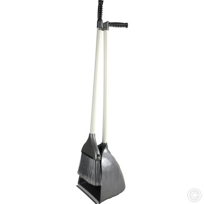Long Handle Dustpan and Brush Set Large