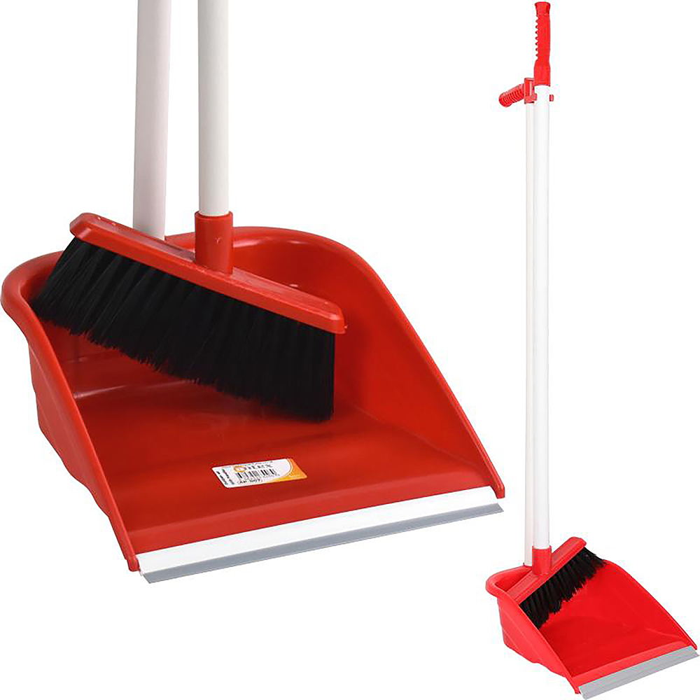 Long Handle Dustpan and Brush Set Large