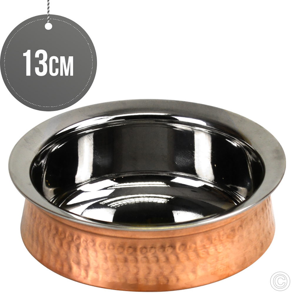 Copper Pot 13cm Hammered