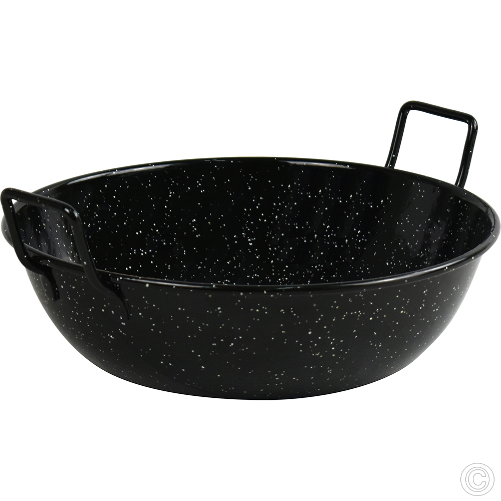 Non Stick Deep Enamel Wok 28cm