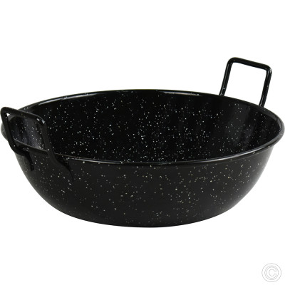 Non Stick Deep Enamel Wok 28cm