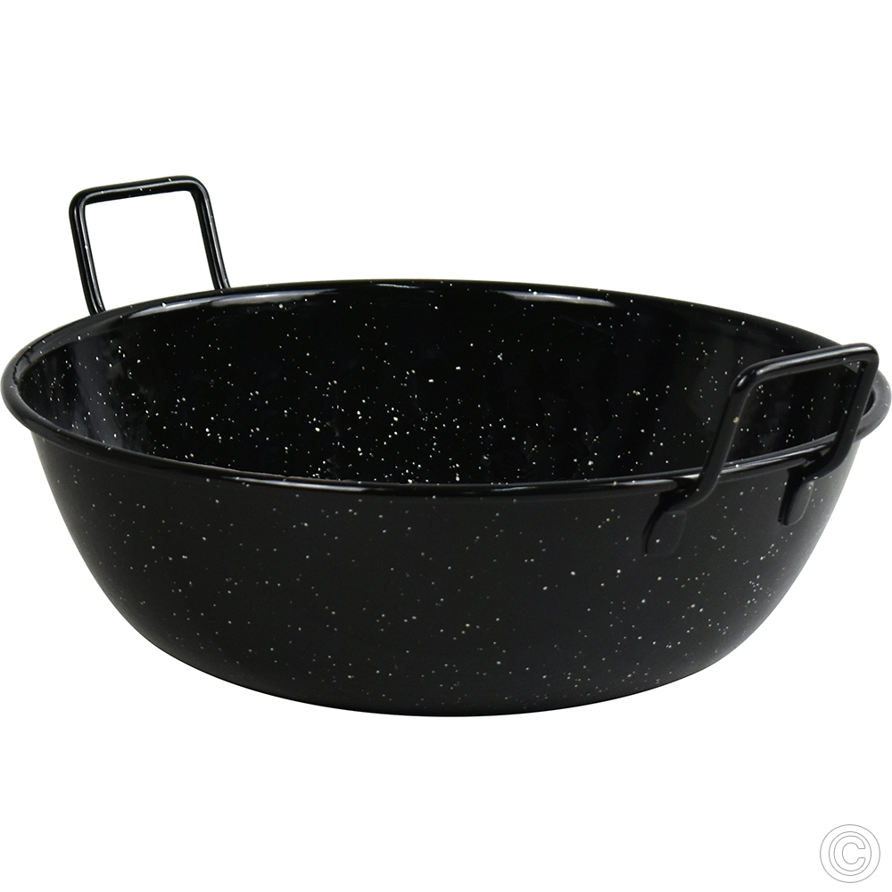 Non Stick Deep Enamel Wok 30cm