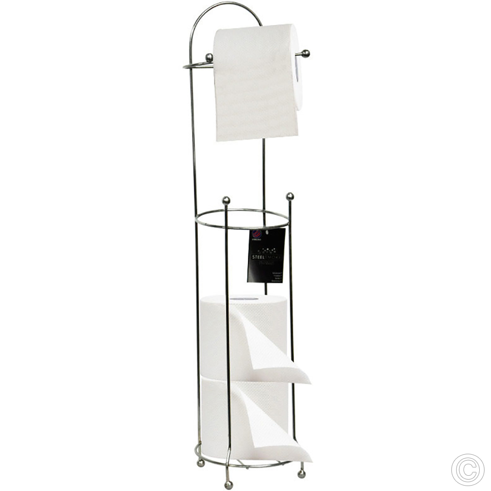 Stainless Steel Wire Toilet Roll Holder 65 x 17 cm