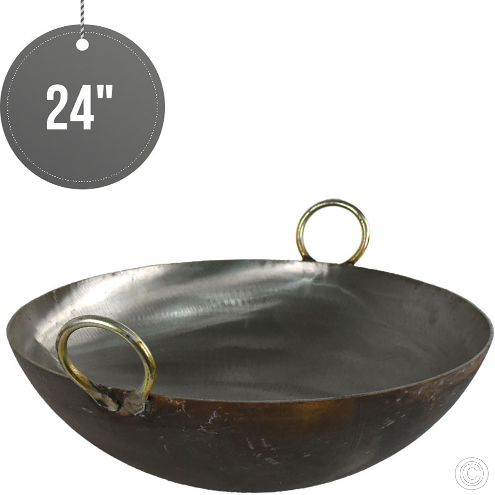 Black Iron Kadai (WOK) 24