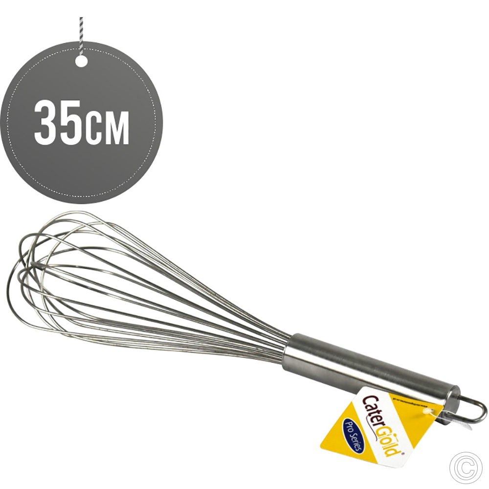 Pro Series Stainless Steel Egg Whisk 35cm