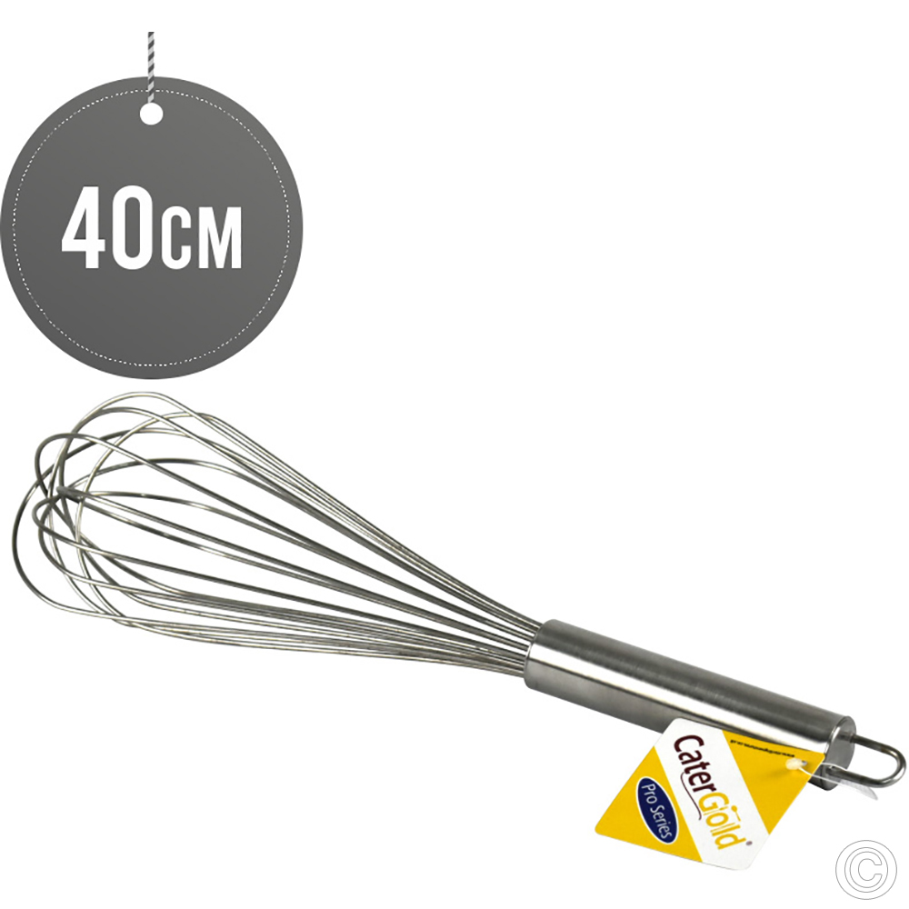 Pro Series Stainless Steel Egg Whisk 40cm