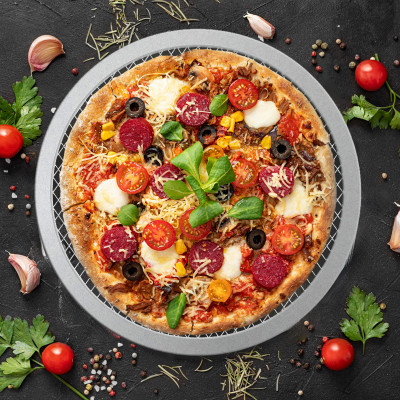 Aluminium Pizza Screen 14