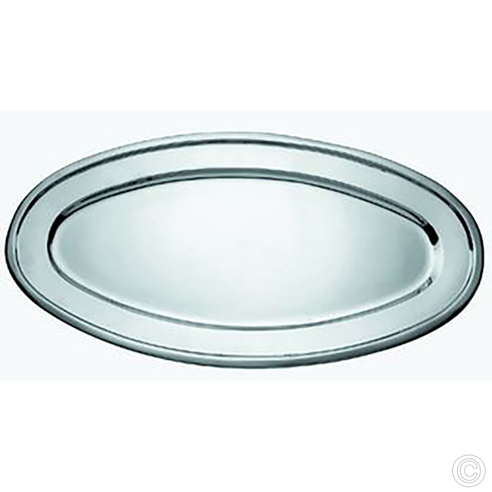 Stainless Steel Oval Tray 35 Cm