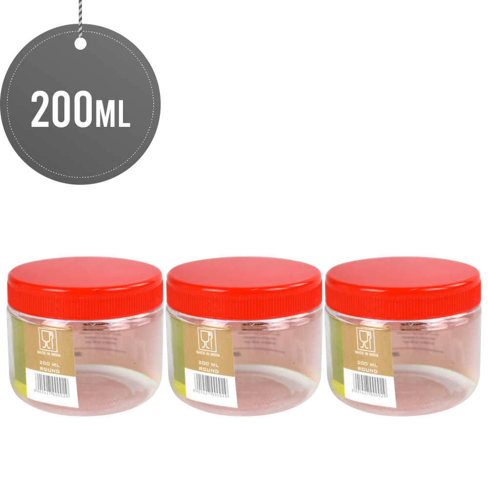 Pet Jar 200 ML 3 Pack 