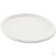 Reusable Plastic Plate Oval 8 Pack Reusable Plastic Plates & Bowls image