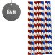 Compostable Paper Straws 6MM x 190MM 50 Pack image