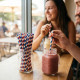 Jumbo Smoothie Paper Straws 10MM x 190MM 40 Pack image