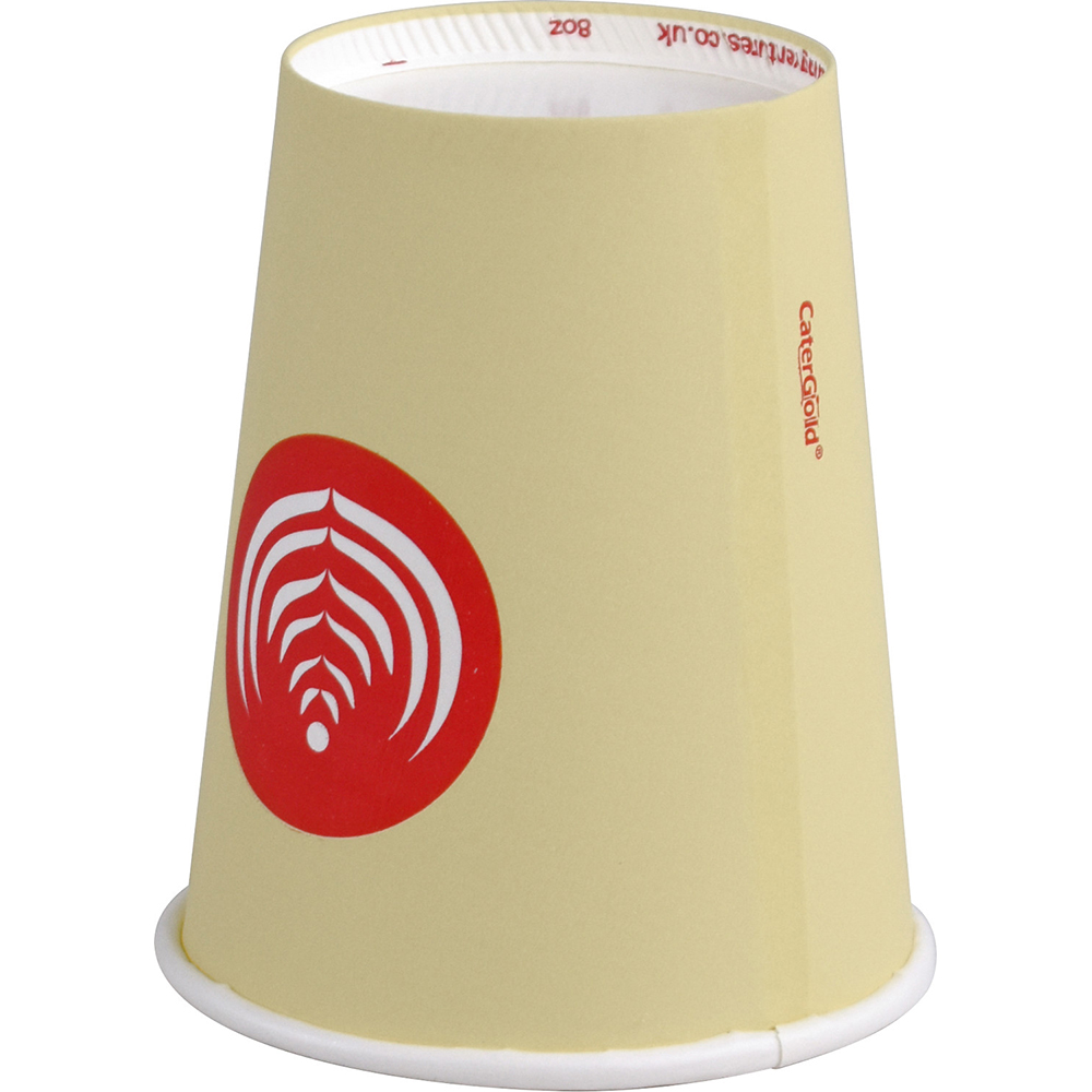 Single Wall Paper 8oz 25 Pack