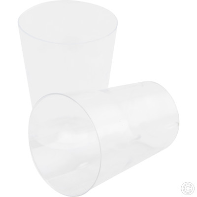 Reusable Shot Glass Clear 50ml 16 Pack