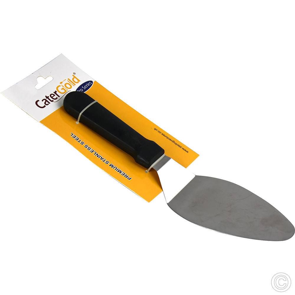 Stainless Steel Prof Oval Cake Spatula 31 cm