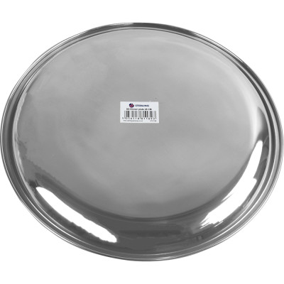 Stainless Steel Dinner Plate 28cm