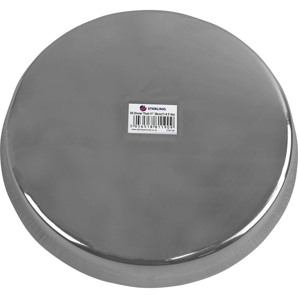 Stainless Steel Dinner Thali 28cm
