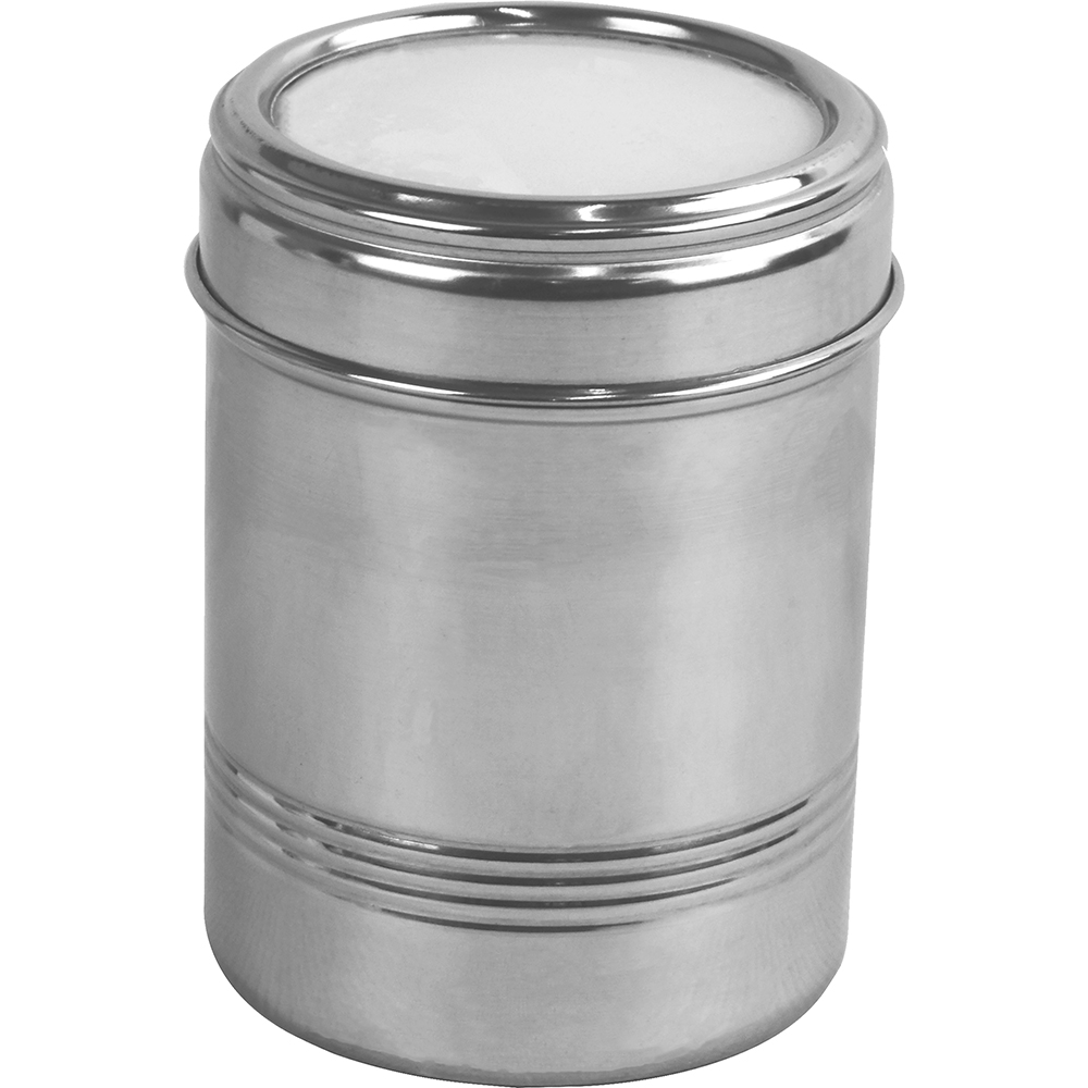 Stainless Steel Clear Canister 12.5x16.8cm