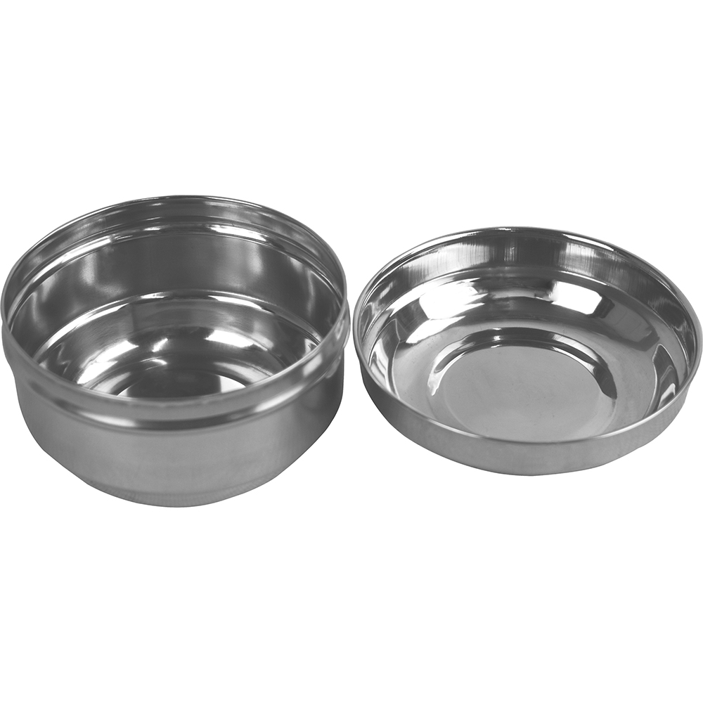 Stainless Steel Puri Dibbi No7 10 x 5cm