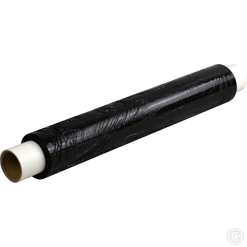 Black Pallet Wrap 500mm Extended Core