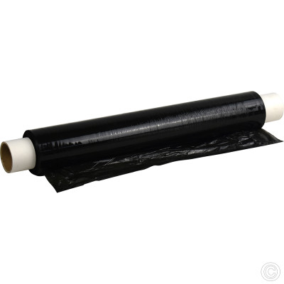 Black Pallet Wrap 500mm Extended Core