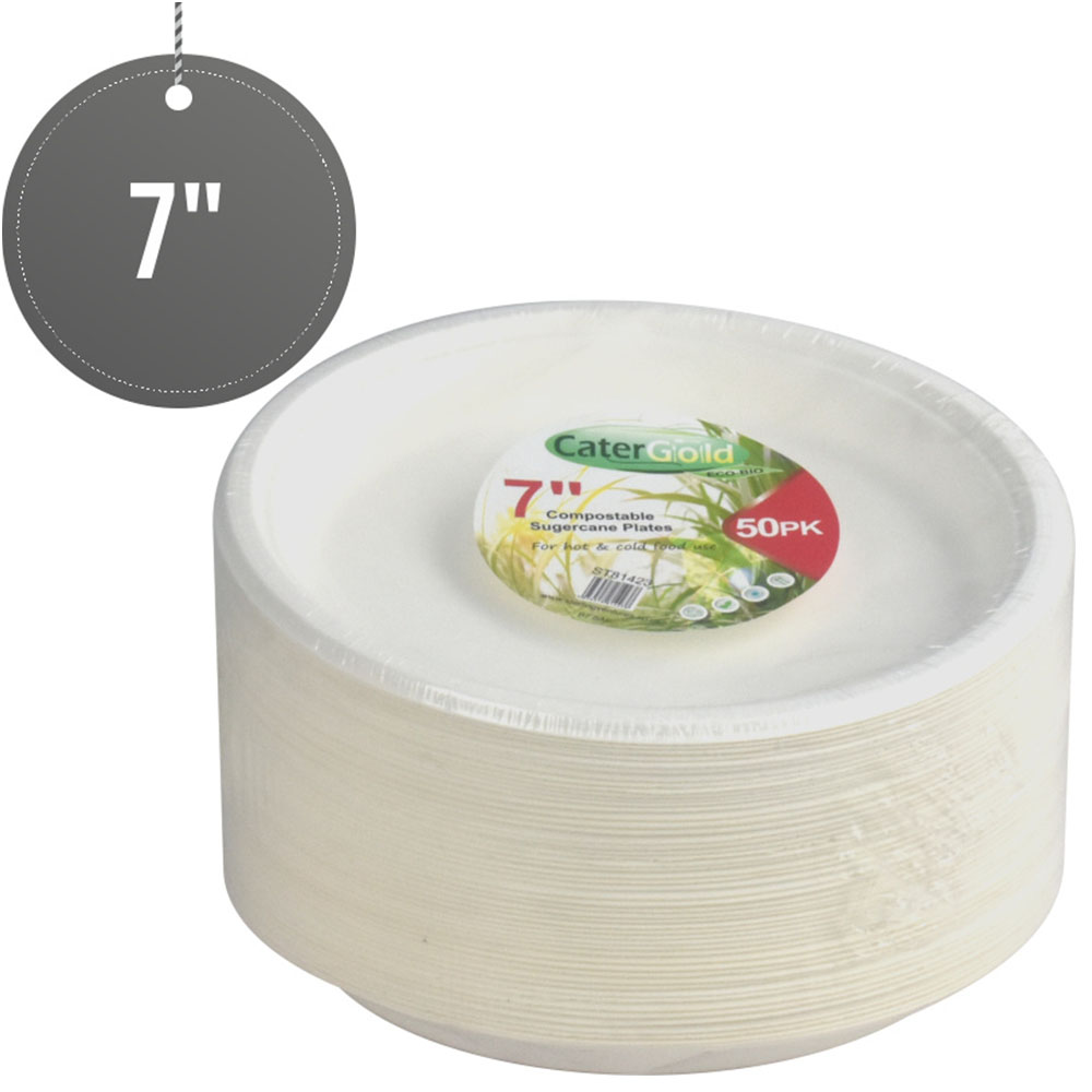 Compostable Bagasse Plates 7