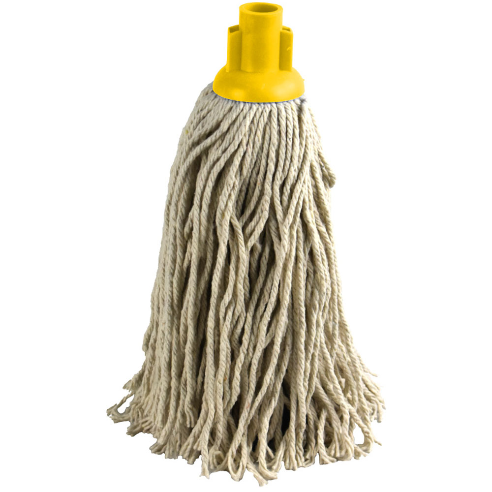 Jumbo Cotton Mop PY16 With Plastic Socket Yellow