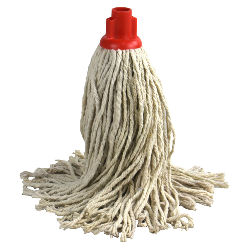 Super Jumbo Cotton Mop PY20 With Plastic Socket Red