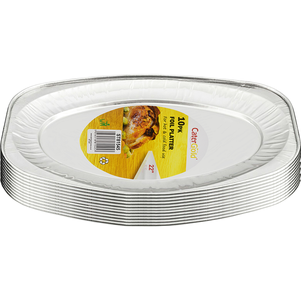 Heavy Duty Foil Platter 22