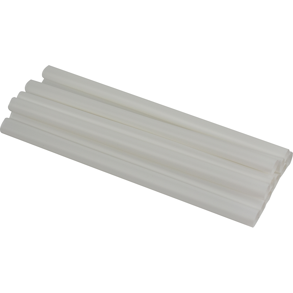 Jumbo Smoothie PLA Straws 10MM x 190MM 200 Pack Disposable Drinkware image