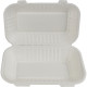 Compostable Bagasse Clamshell HB10 9
