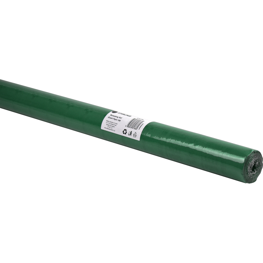 Banquetting 10M Table Roll Embossed Green