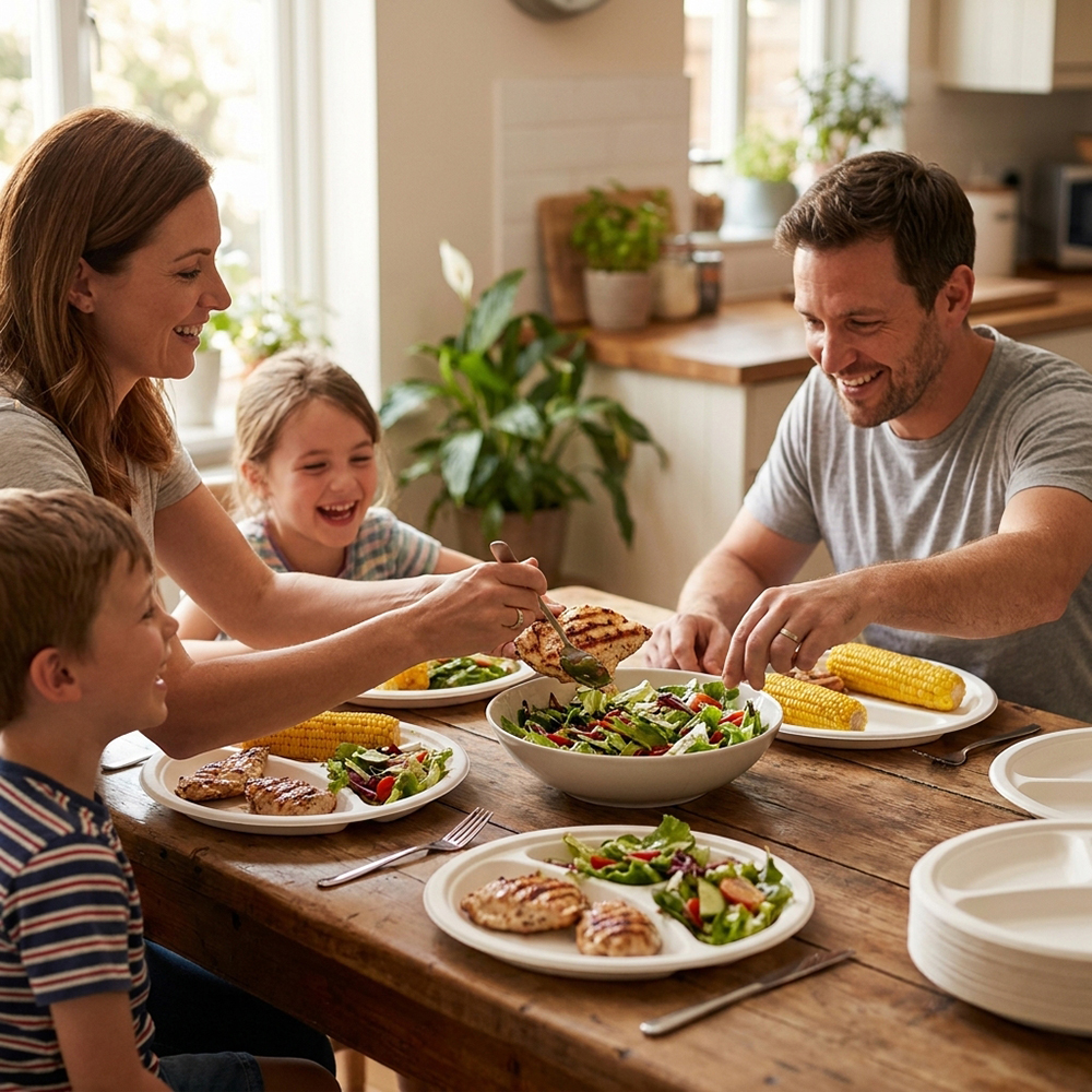 Compostable Bagasse Plate 10