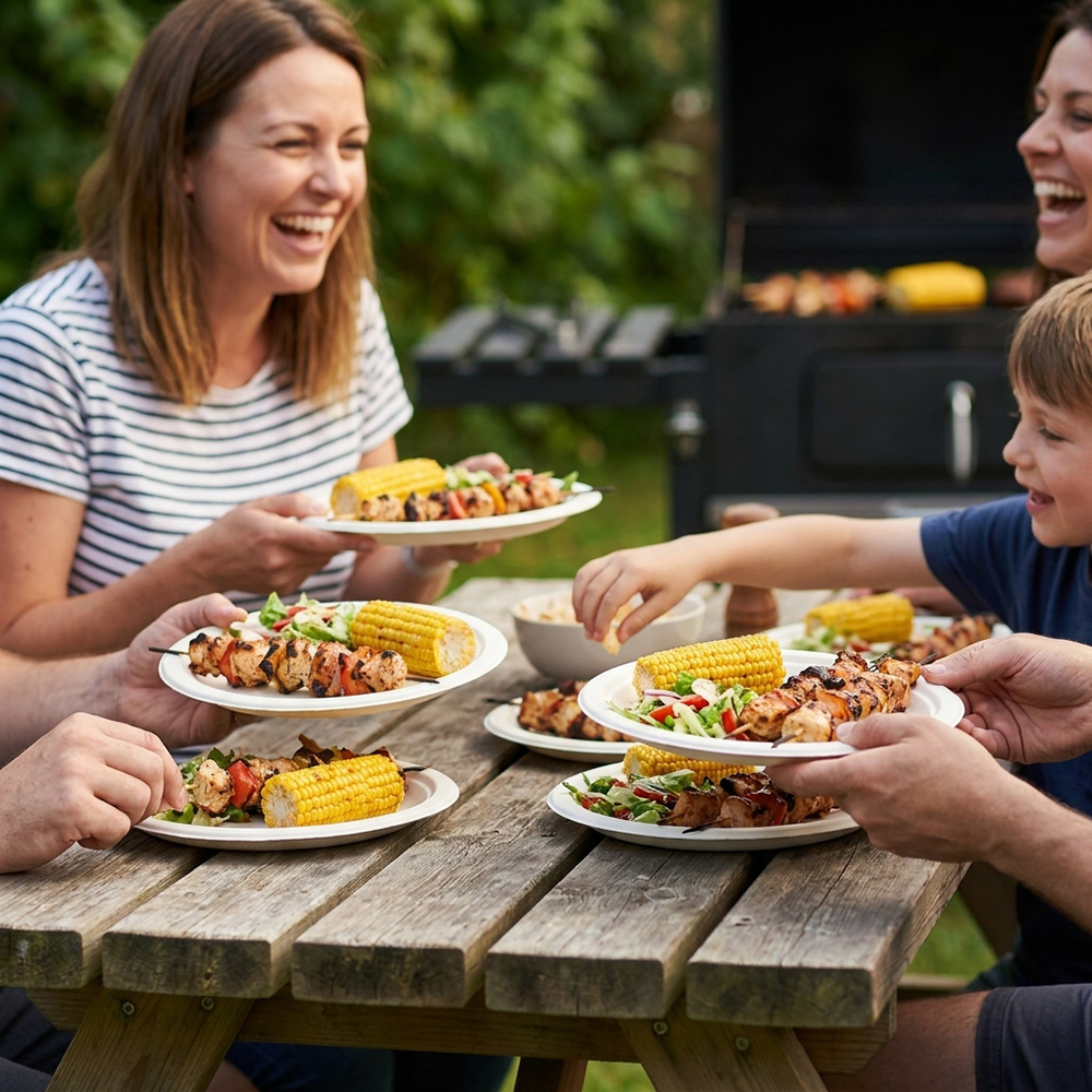 Compostable Bagasse Plates 9