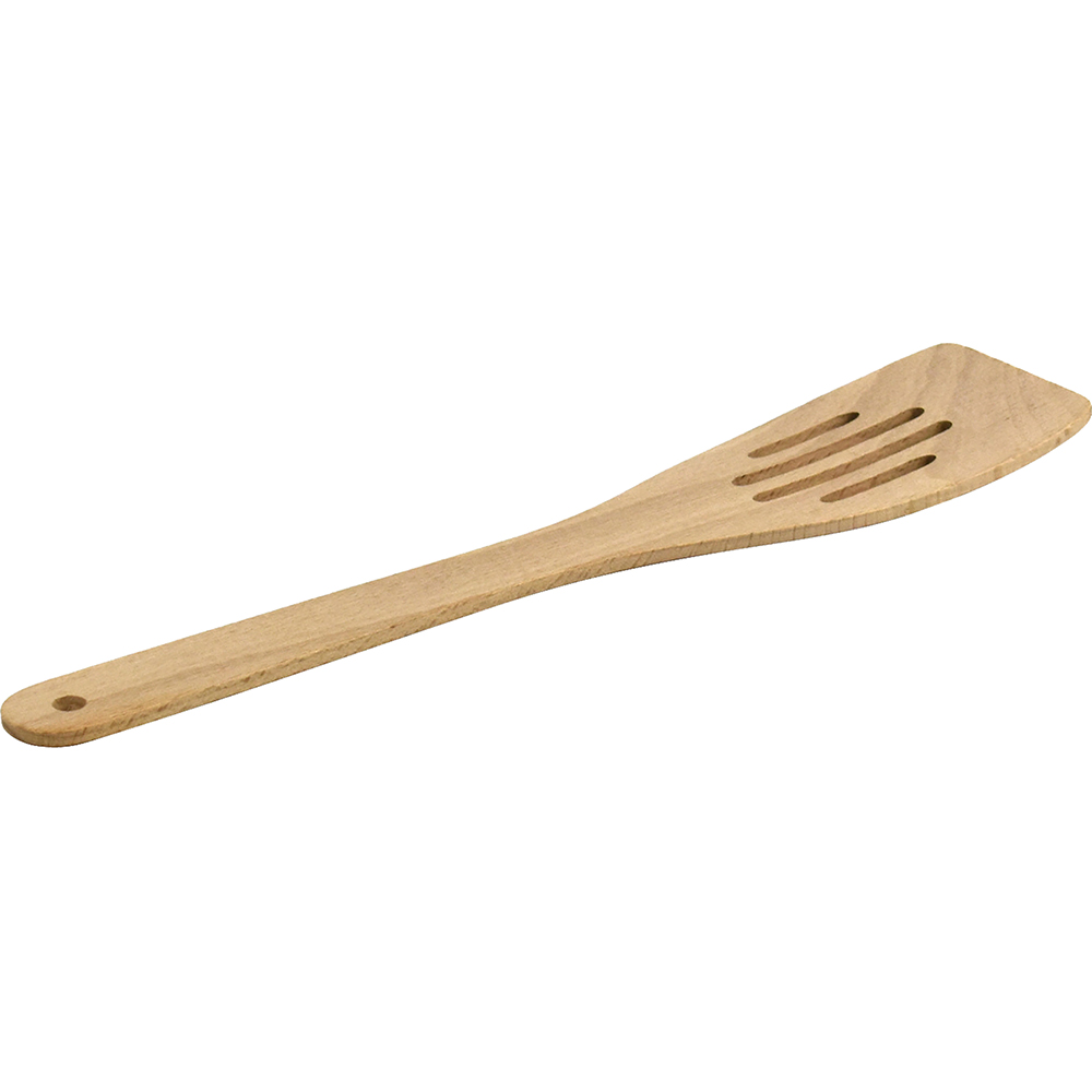 Wooden Slotted Spatula 12