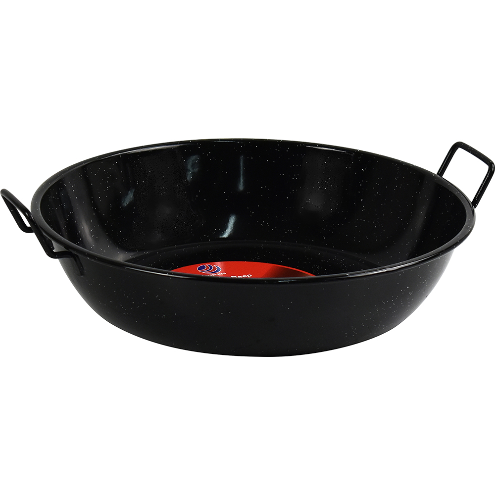 Non Stick Deep Enamel Wok 36cm