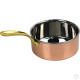 Copper Steel Sauce Pan W/Brass Handle No2 530 ml image
