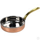 Copper Steel Fry Pan W/Brass Handle No1 300 ml image