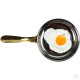 Copper Steel Fry Pan W/Brass Handle No1 300 ml image
