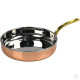 Copper Steel Fry Pan W/Brass Handle No3 850 ml Copper Serveware image