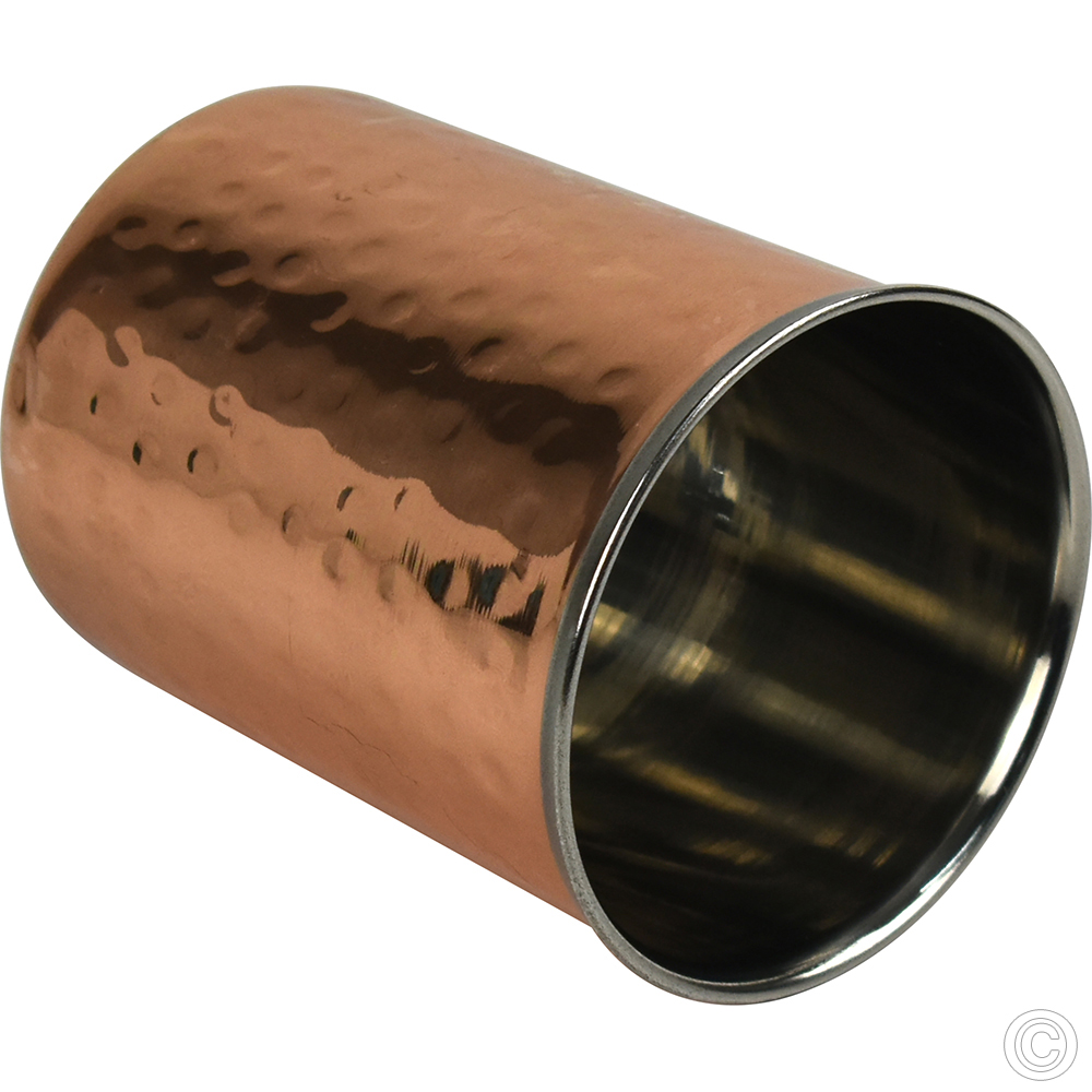 Copper Steel Tumbler (Glass)