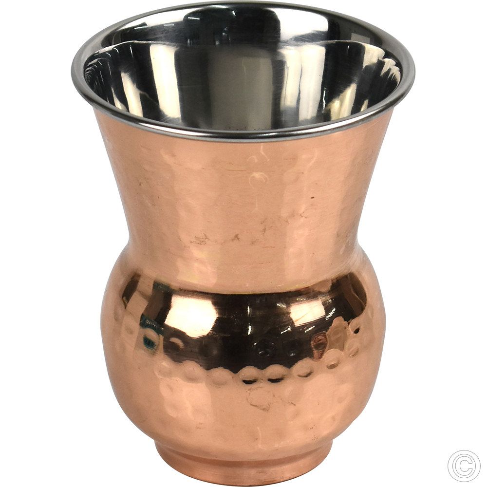Copper Steel Matki Glass