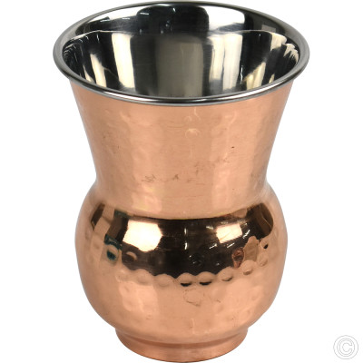 Copper Steel Matki Glass