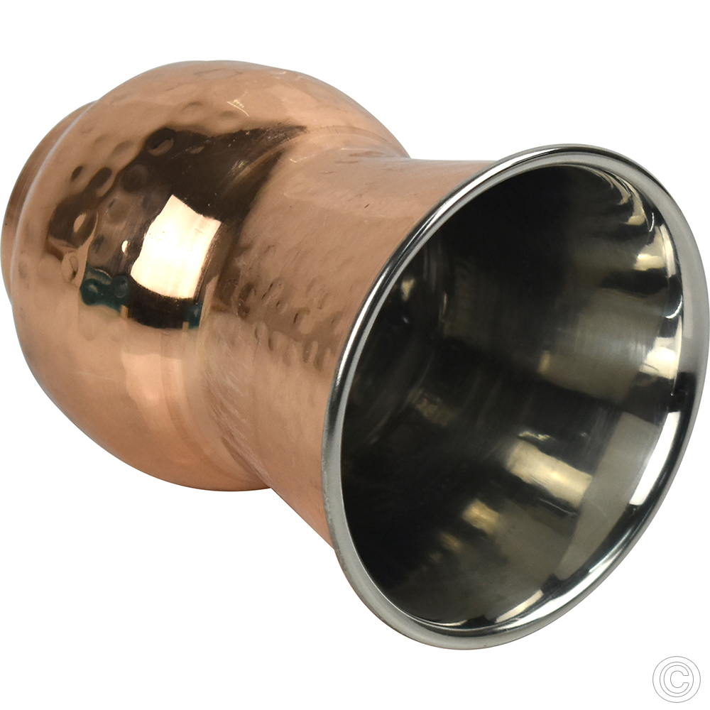 Copper Steel Matki Glass