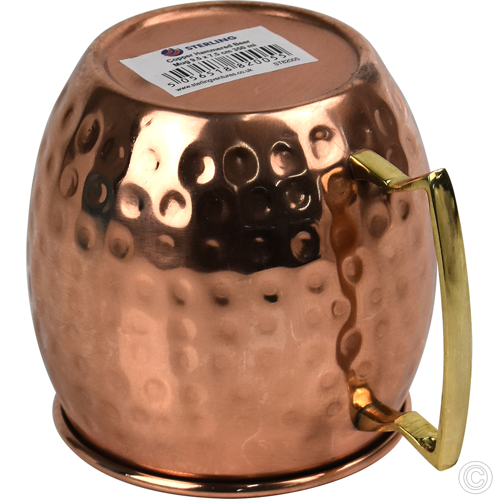 Copper Beer Mug 530ml