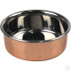 Copper Steel Bowl / Katori 150 ml (suitable for thali) Copper Serveware image