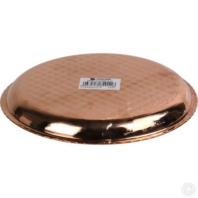 Copper Steel China Plate 18cm
