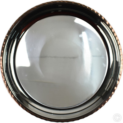 Copper Steel China Plate 18cm